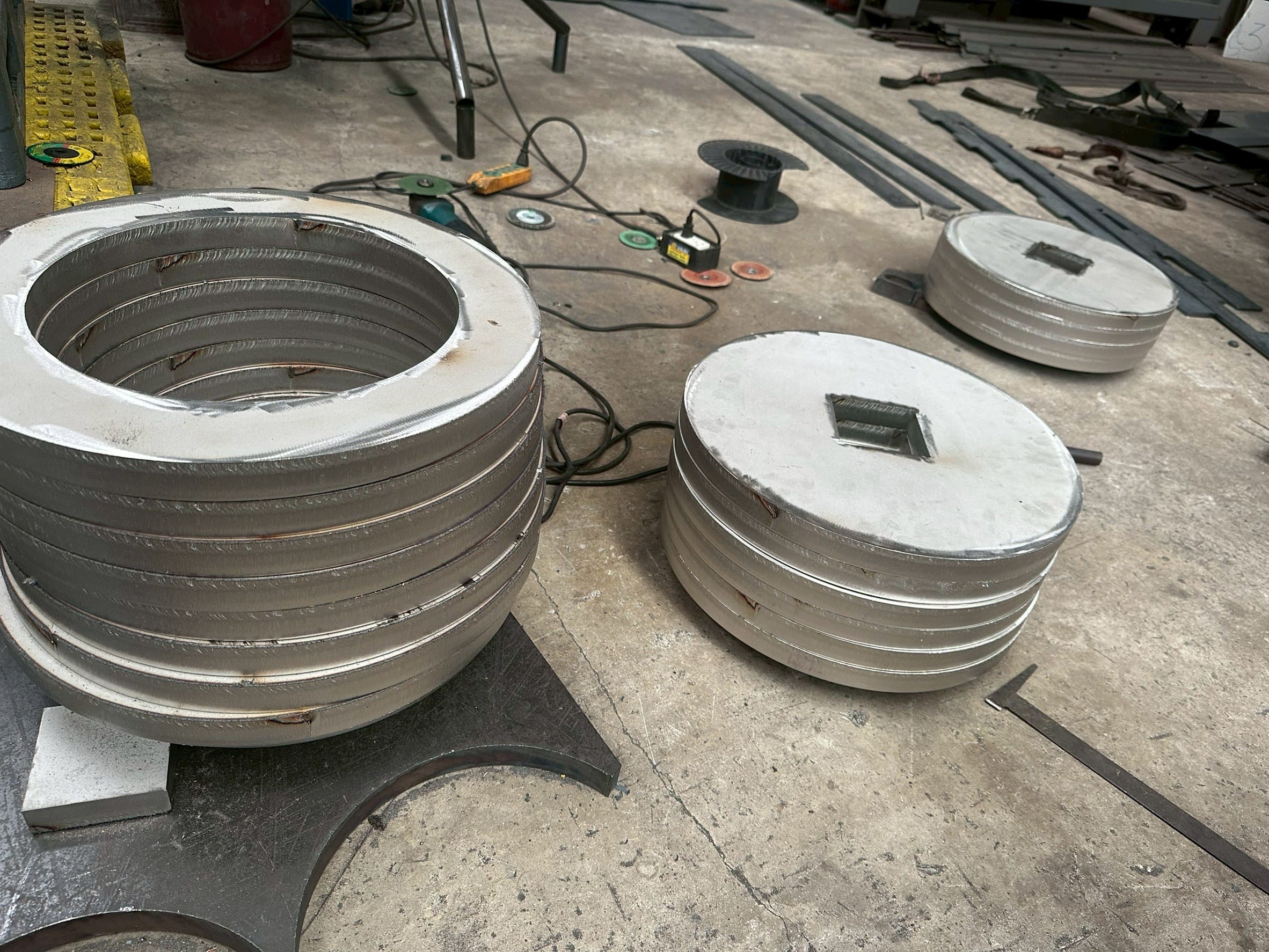 งานม้วนถังอุตสาหกรรม