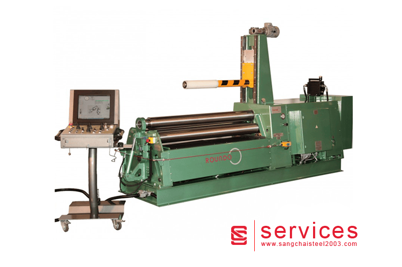 กระบวนการม้วนเหล็กด้วยเครื่องจักรทันสมัย